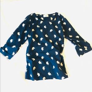 ModCloth Elephant Top